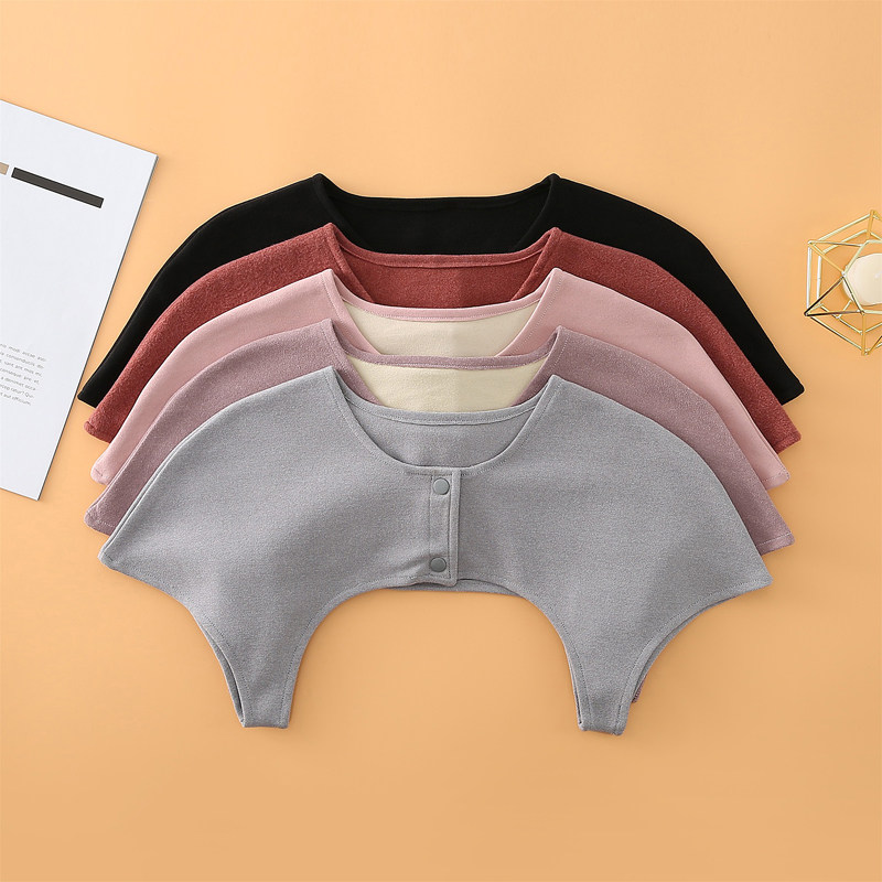 Four Seasons Develvet Shoulder Cervical shoulder Cervical shoulder Maternity seat in the middle aged autumn and winter sleeping anti-cold shoulder Weeks warm clothes