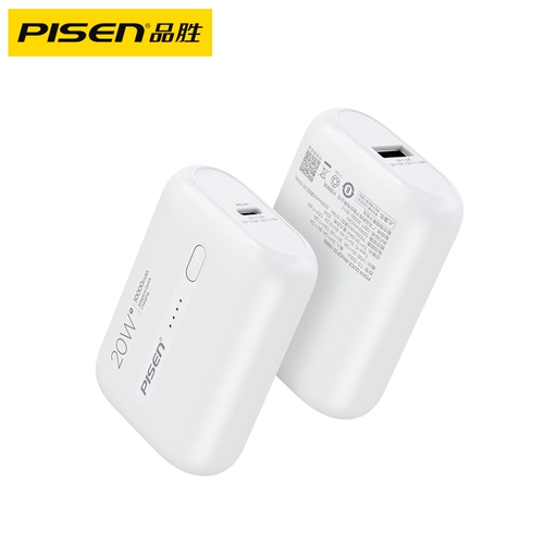 PIN SHENG PD PD FAST Зарядка сокровища 10000 MAH 18W High -сильная флэш -заряд, применимый к Huawei Xiaomi Apple Mobile Power Power Supply 20W13PROMAX Special Ultra -Thin Vivo Small and Portable Special