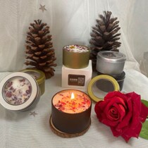  Scented candles Household girls heart bedroom bathroom purifies the air soothes the nerves helps sleep smokeless romantic gift for women