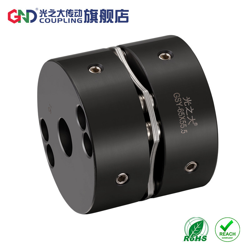 High strength keyway switch joint - tank torque connector of light large transmission GSY45# steel octave single screw coupling