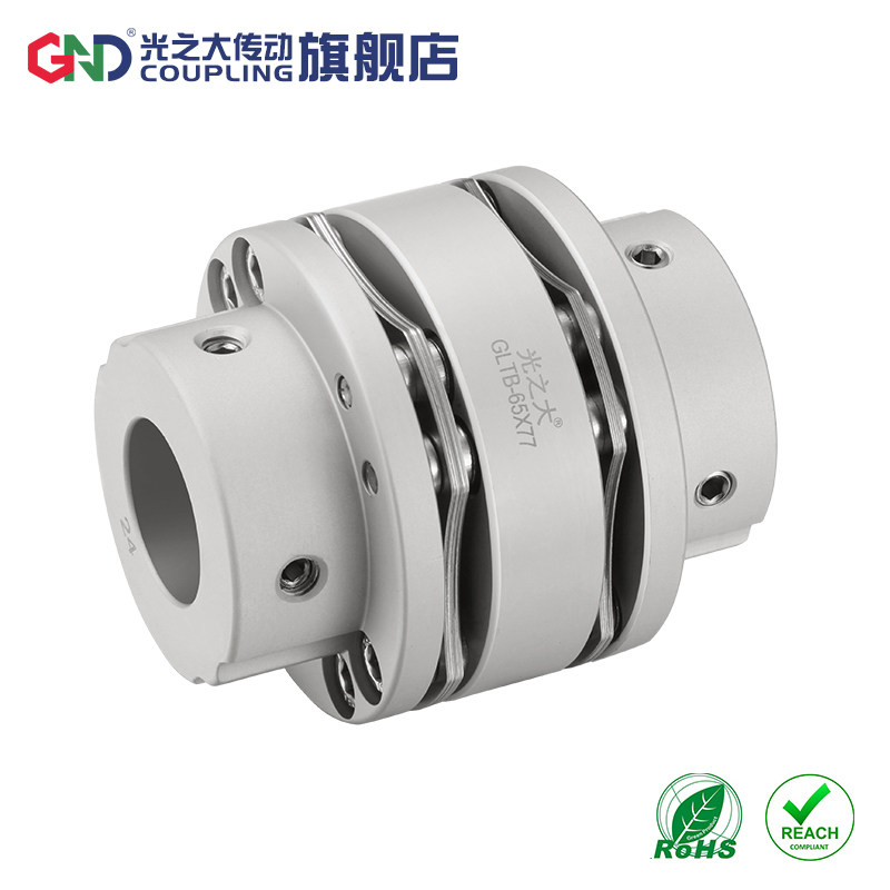 High rigidity precision coupling of GLTB aluminum alloy 8 screw - table stepper single - film coupling