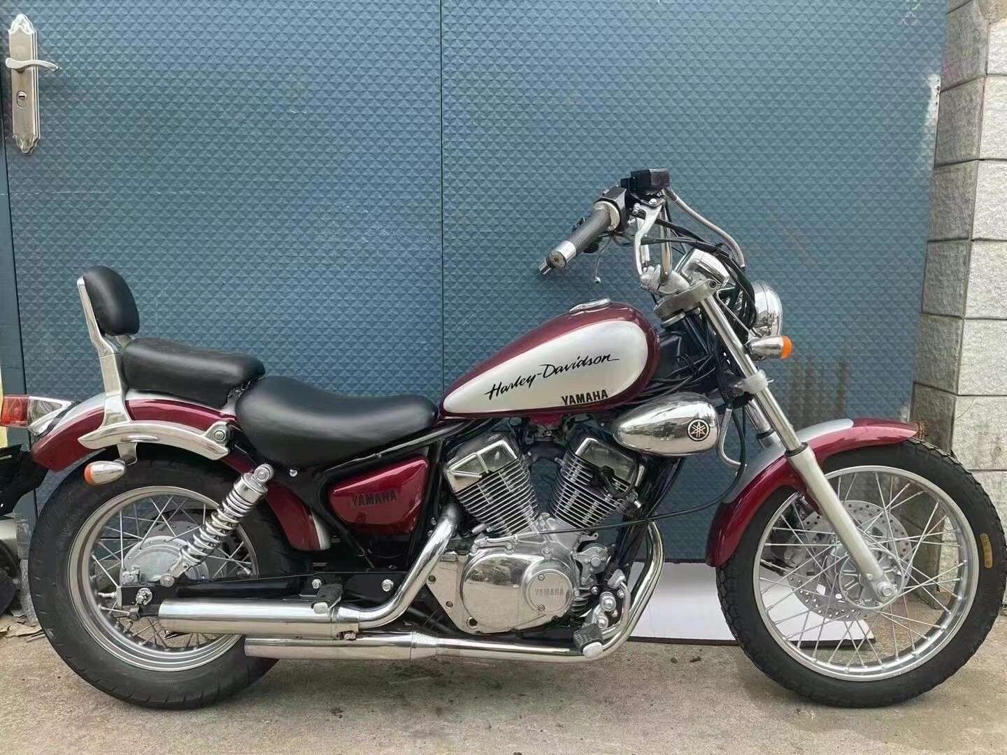 🔥2024最值得入手的复古巡航摩托！雅马哈V250天王二手价格曝光，性能吊打国产？速看真实测评！-摩托车整车-淘宝好物网