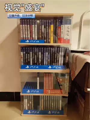 Album display rack bedroom desktop finishing rack simple magazine storage shelf CD CD film collection rack