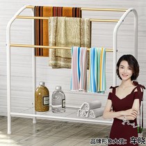Balcony cool drying frame falls folded clothesquilt cover bedroom hanging towel frame household