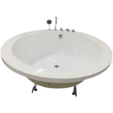 Встроенный акриловый массажер для влюбленных для домашнего использования, ванна, поддерживает постоянную температуру