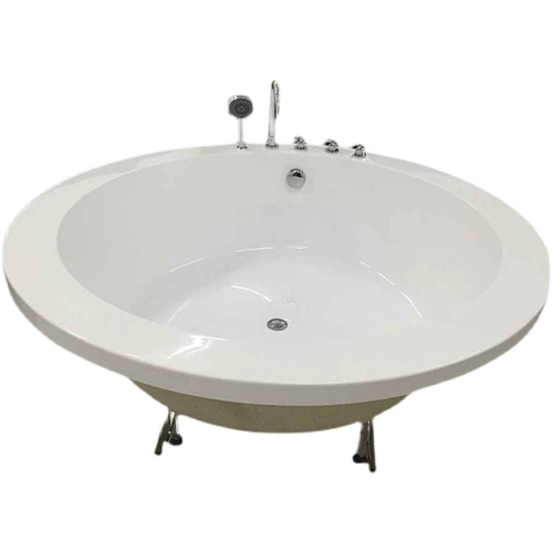 Встроенный акриловый массажер для влюбленных для домашнего использования, ванна, поддерживает постоянную температуру