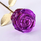 Crystal Rose Creative Exquisite Ornament День святого Валентина подарок для жены и подруги день рождения годовщина