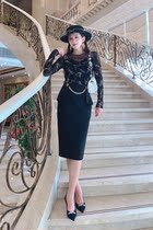 (Fan exclusive) front chain skirt #2021080802