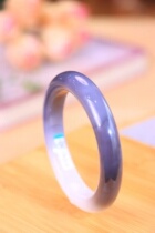 Kobayashi and Tian jade return jasper cats eye Ulan Hai Russian material smoke purple clear water yellow mouth bracelet bracelet emerald green jadeite