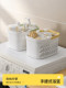 Bathing basket wet and dry separation dormitory hand-heeled bath basket student toiletries storage basket drain washing basket