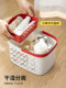 Bath portable basket, bath basket, toiletries box, wet and dry separation bathroom, bathing dormitory storage box, bath basket basket