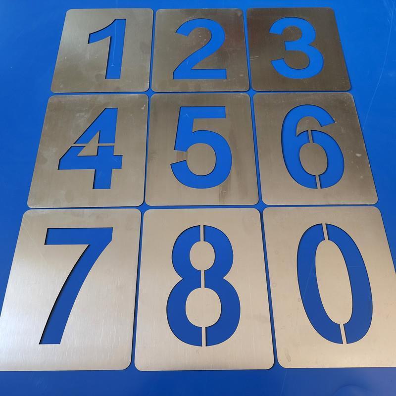 0-9A-Z Numbers and Letters Enlarged Size Pipe Fire Department Warehouse Garage Door Number Template Card Slot Lettering Template 0-9A-Z Numbers and Letters Enlarged Size Pipe Fire Department Warehouse Garage Door Number Template Card Slot Lettering Template