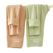 Catman High Waist German Velvet Autumn Pants Leggings Womens Warm Pants Thin Large Size Autumn and Winter 2024 New Cotton Wool Pants