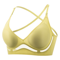 Catman Seamless Underwear Womens 2024 New Anti-sagging Secondary Breast Gathering Gathering Tube Top Cross-beautiful Back Anti-Exposed Bra