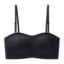 Catman strapless underwear womens thin summer new style push-up anti-sagging breast-retracting tube top sexy beautiful back bra