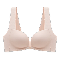 Cat Mans Year of the Pig Red Underwear Womens Small Breasts Are Gathered and Enlarged 2025 New Snake Front Buckle Seamless Bra