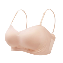 Catman Underwear Suspender Skirt Special for Small Breasts Gathered Small Breasts Make Big Breasts Invisible Strapless Anti-Slip Backless Summer Thin Style