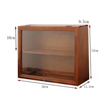Desktop Display Cabinet Handmade Cosmetic Ornament Transparent Pendulum SHELF MODEL TOYS SMALL MULTILAYER DISPLAY CASE