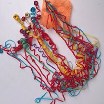 Hand throw color with spider silk pull ring festive wedding atmosphere colorful bar pull gun photo handheld salute 2022 new