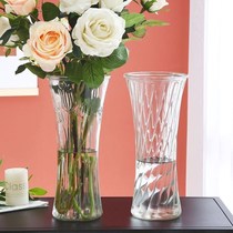 Plastic Vase ornaments imitating living room fake flower large flower arrangement anti-drop decoration dried flower resin vase glass