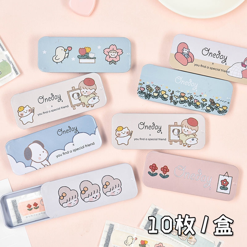 Creable sticker containing box ins iron box Cartoon cute Korean version of waterproof and breathable tourniquet Breathable Tourniquet-Taobao