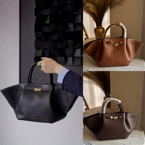 英国品牌DeMe2025新款小众设计翅膀包手提单肩真皮女包蝙蝠包斜跨