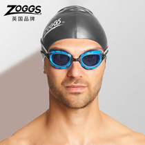 ZOGGS British Face-Stick Adult Swimming Mirror Waterproof Fog Anti-Fog High-definition Swimming Glasses Female Men Exhibitor Series