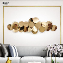 Modern Light Lavish Stainless Steel Wall Decoration Living Room Sofa Background Wall Decoration Bedroom-like Innovative Pendant