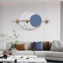 Minimalist modern wall Decorative Living Room Background Wall Wall-mounted Light Extravagant Round Iron Art Wall Decoration Bedroom Bedside Hanging Accessories