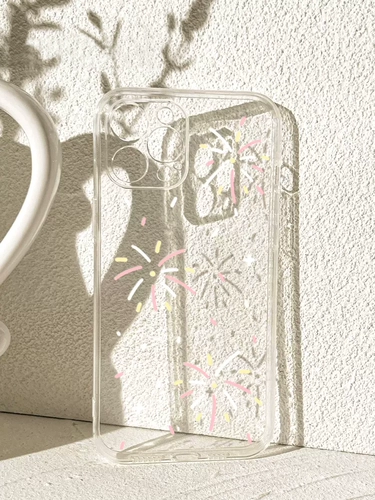 Подходит для Samsung A56/A36/A55/A35/A54/A53/A52/A14/NOTE10+/NOTE9 Samsung S25/S24/S23/S22/S21/S20/S10+ чехол для мобильного телефона с цветущим фейерверком