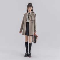 The meaning of a small deers puff trip thickens with a classic lacing gust sweater.