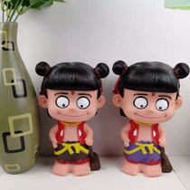 Piggy Bank adult cartoon girl birthday gift can only enter the childrens piggy bank net red piggy bank cheap