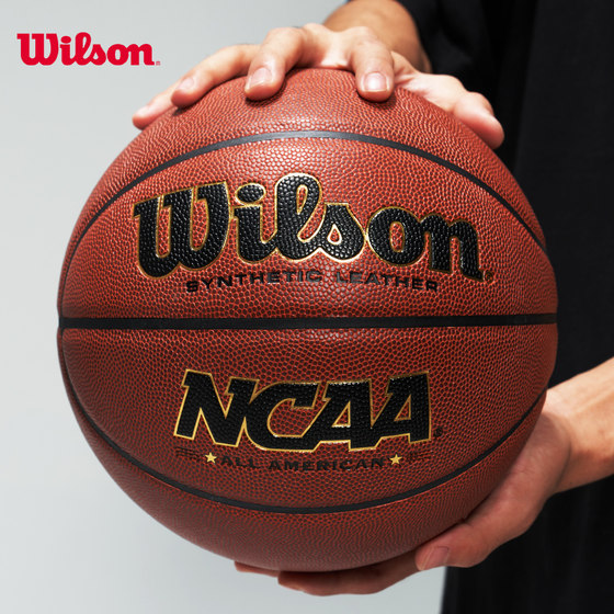 Wilson Wilson basketball No. 7 NCAA official authentic outdoor cement floor wear-resistant PU outdoor field special