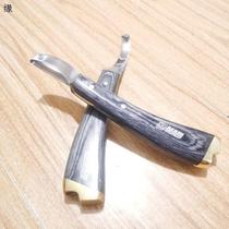 Imported horseshoe knife circular knife double-sided blade horseshoe repair tool shoeing stable supplies