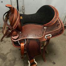 Western imported saddle XB-1 (full set including saddle stirrup water strap and girdle)