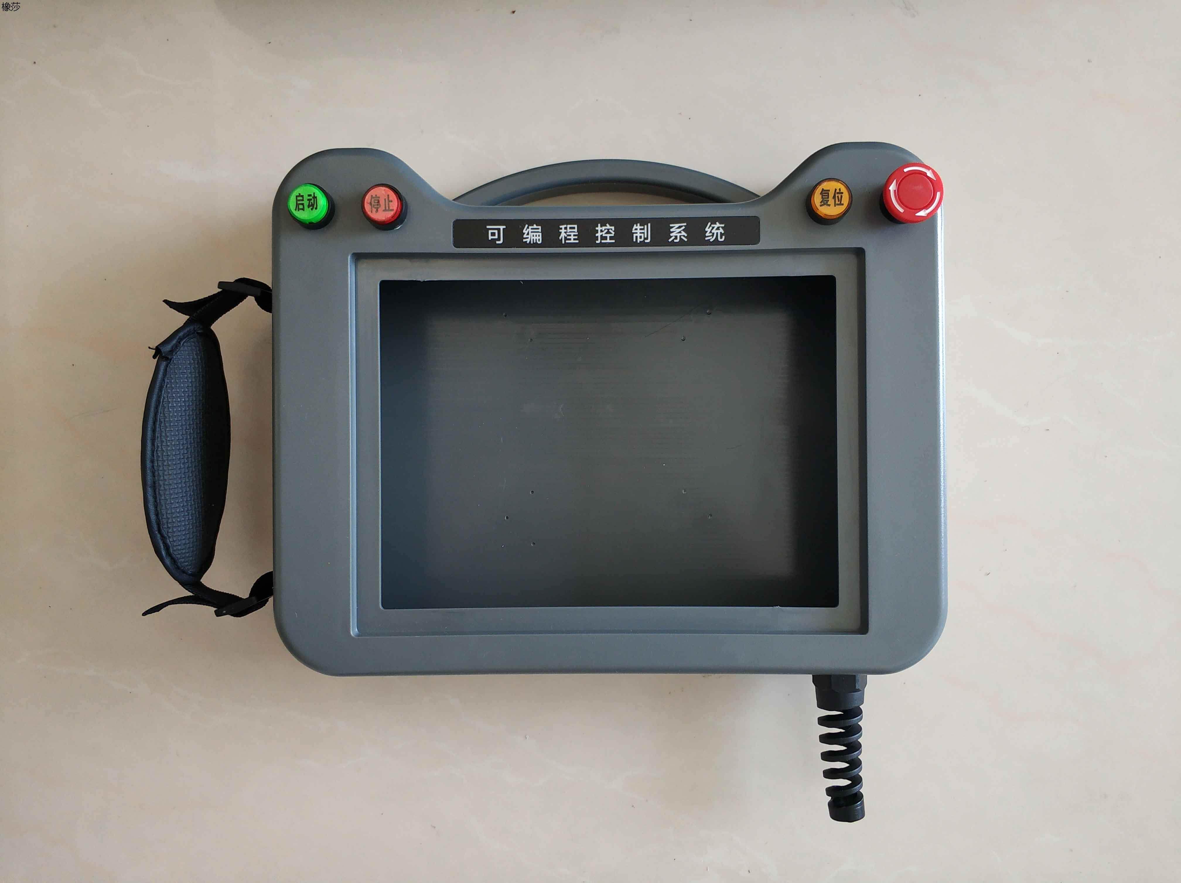 Handheld 7-inch plastic human-machine interface control box 7 inch Velylon touch screen mounting box touch screen ABS housing