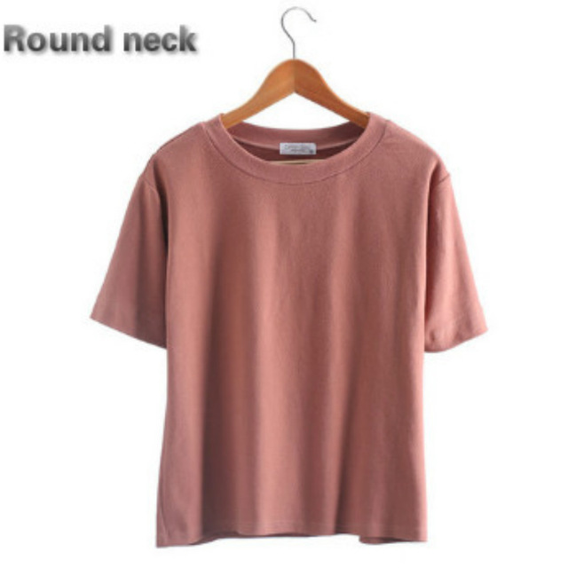 N189-RedNew   T-shirts   Women   2021   Vogue   Vintage   T shirts   Cotton   Women   O