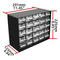 25 Multi-grid Drawer Parts Box Wall-mounted Screw Classifica