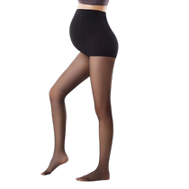 Maternity stockings summer thin sun protection anti-snatch silk bare photosensitive leg artifact high elastic slim legs black stockings
