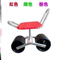 Field seat small stool cut of vegetable garlic trolley Lazy Man Shed work stool special tying garlic big mound vegetable variety
