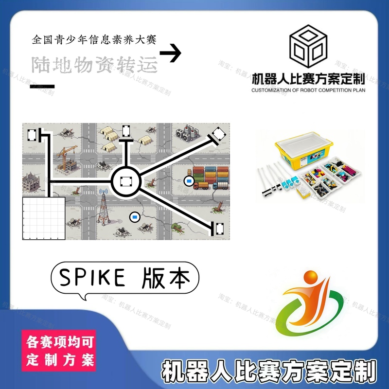 2026 National Youth Information Literacy Competition【Land Material Logistics】Spike Limited Edition Full Score Plan