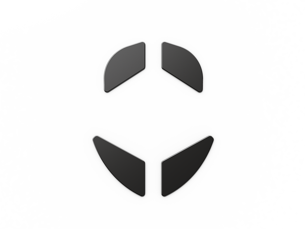 Gloria Odin PTFE ceramic replacement foot stick for the Model O-O-wired wireless mouse