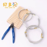 Скелет, алюминиевая проволка ручной работы, глина, фигурка, трубка, «сделай сам»