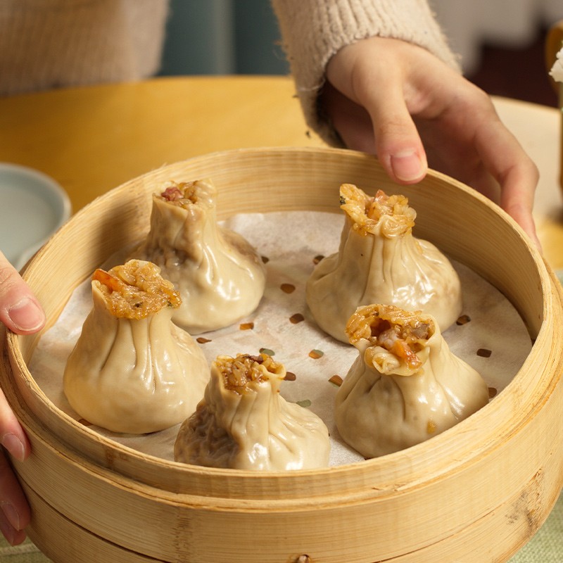 同庆楼 早餐半成品烧麦 480g*6袋（香菇猪肉3袋+腊味3袋） 天猫优惠券折后￥69.9包邮
