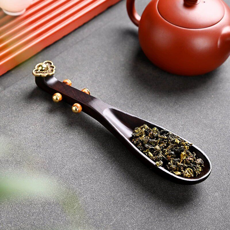 实木茶勺大揭秘：让你的茶艺生活更优雅 -茶匙-淘宝百科网