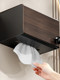 Bathroom Toilet Paper Holder Hotel Antique Style Toilet Tissue Rack Punch-Free Wall-Mounted Roll Paper Waterproof Storage Rack
