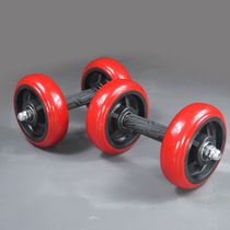 Abdominal wheel for men four-wheel bearing abdominal muscle wheel core strength womens training flying bird action double-bearing wheel friend brand