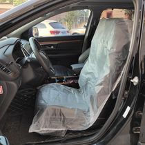 Car repair and maintenance disposable seat cover Disposable seat cover auto repair plastic seat cover 100 pieces