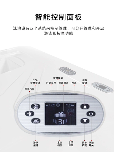 Дорожная вилла, умный бассейн, массажер, готовый продукт