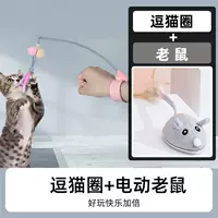 【Группа 3】Серая мышь + забавный кошачий кружок